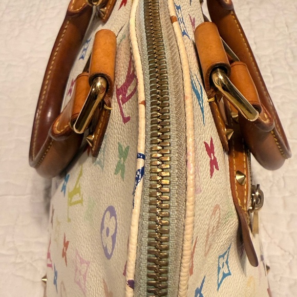 Louis Vuitton Colorful Monogram Satchel - Picture 3 of 16